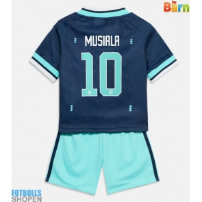 Billiga Tyskland Jamal Musiala #10 Bortatröja Barn VM 2026 Kortärmad (+ Korta byxor)
